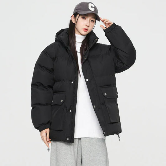 Urban Armor: Braving the Elements in the MLB LX05 Down Jacket - Onyx Black