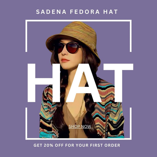Classic Meets Contemporary: How to Wear the SADENA Fedora Hat with Modern Flair