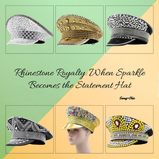 Rhinestone Royalty: When Sparkle Becomes the Statement Hat