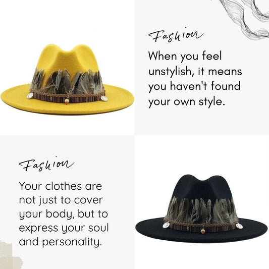 Timeless Sophistication: The RUBY Fedora Hat