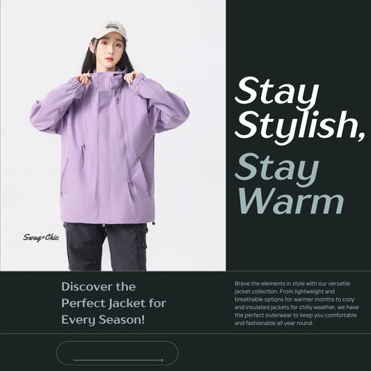 "Weatherproof Chic: Elevating Your Style with the Ultimate Outdoor Jacket"