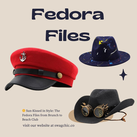 🌞 Sun-Kissed in Style: The Fedora Files from Brunch to Beach Club