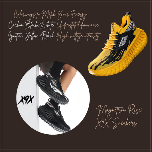 Bold Fusion of Cutting-Edge Design: ‘Magnetron Rise’ X9X Sneakers