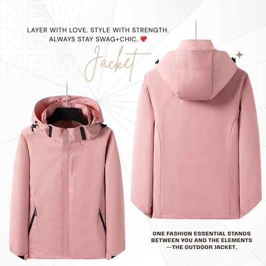 “Layered & Luxe: The Ultimate Outdoor Jacket Style Guide by Swag+Chic”