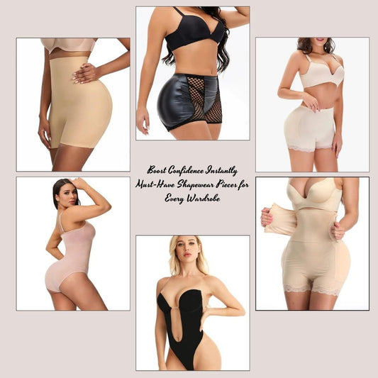 Boost Confidence Instantly By Swag+Chic tips: Must-Have Shapewear Pieces for Every Wardrobe