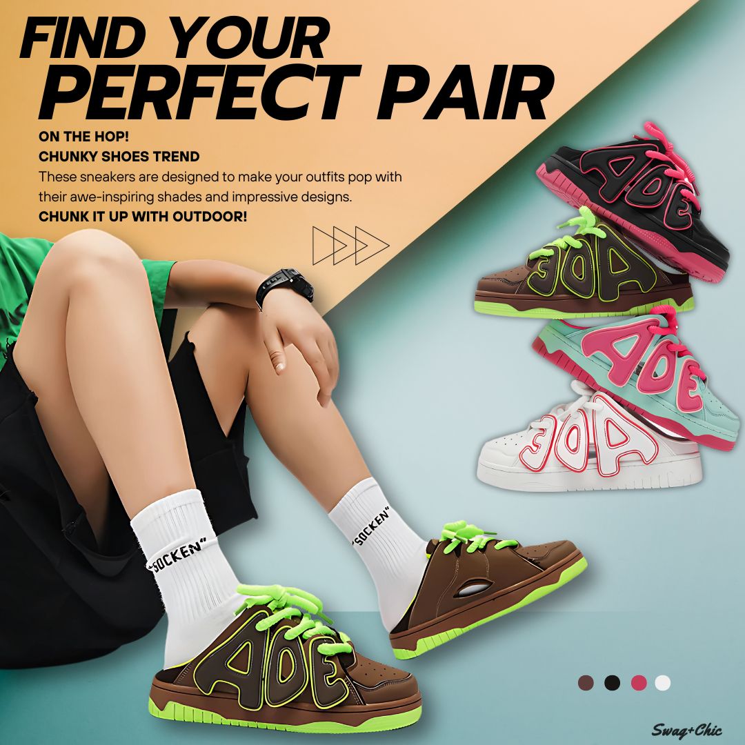 DEZARAL Chunky Sneakers: Bold Style, Unmatched Comfort