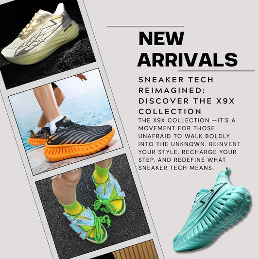 Sneaker Tech Reimagined: Discover the X9X Collection