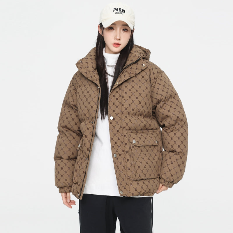 MLB LX05 Monogram Down Jacket - Bronzed Clay