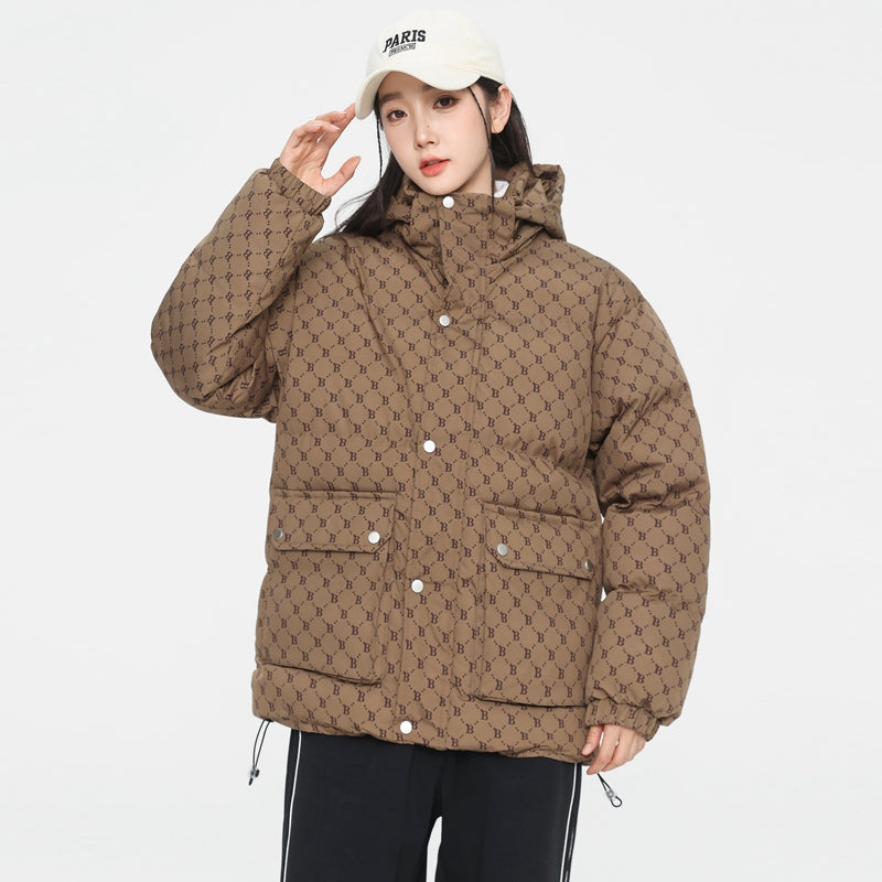 MLB LX05 Monogram Down Jacket - Bronzed Clay