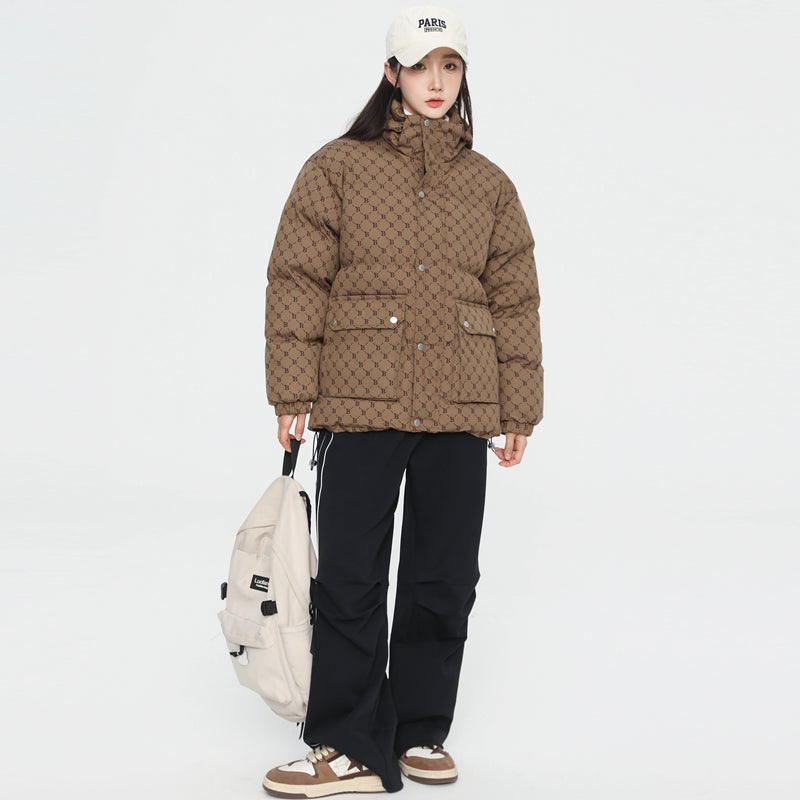 MLB LX05 Monogram Down Jacket - Bronzed Clay