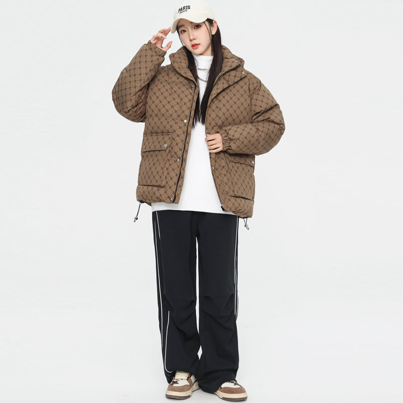 MLB LX05 Monogram Down Jacket - Bronzed Clay