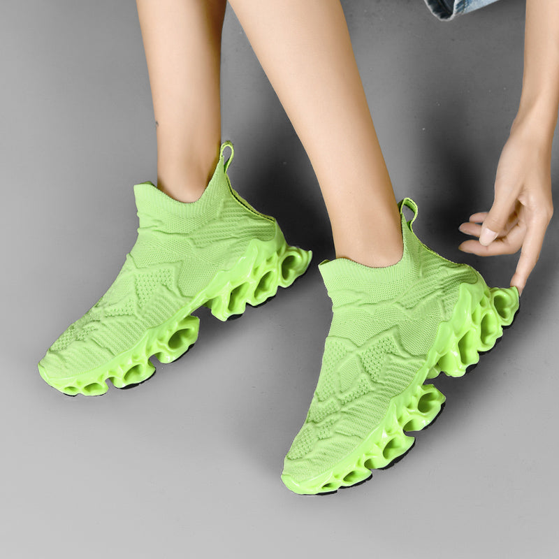 FURY 'Lord' X9X Sneakers - Neon Green