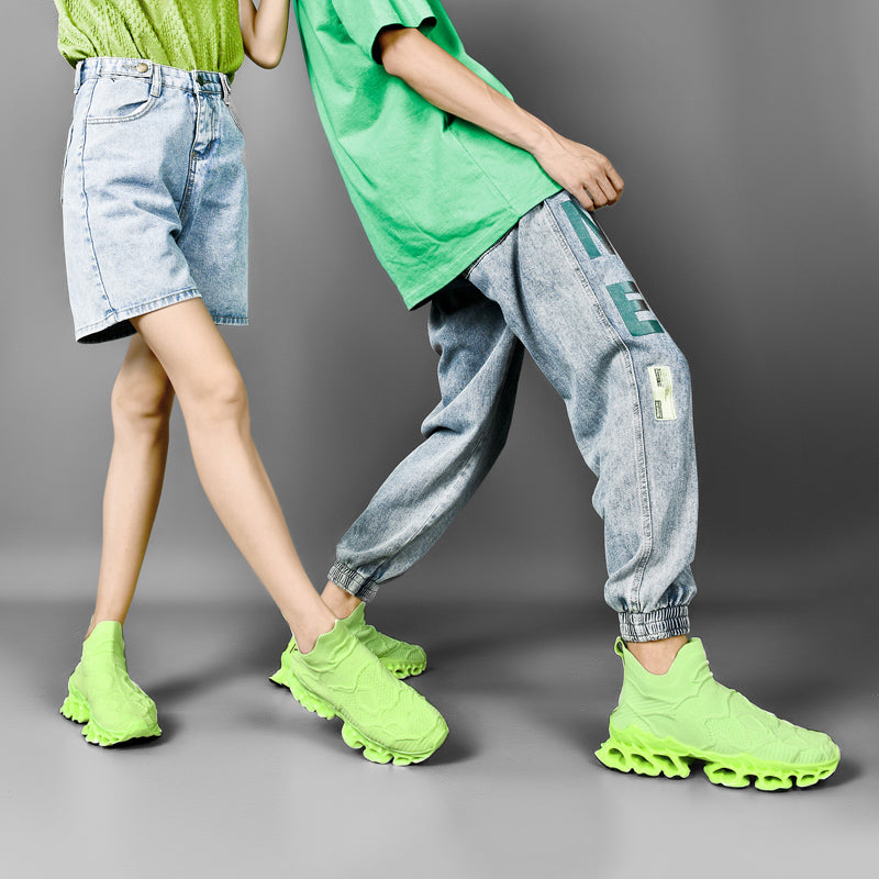 FURY 'Lord' X9X Sneakers - Neon Green