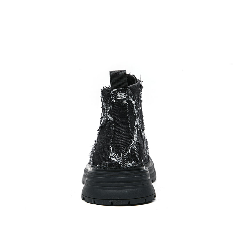 MLB LTHR-05 Textured High-Top Boots