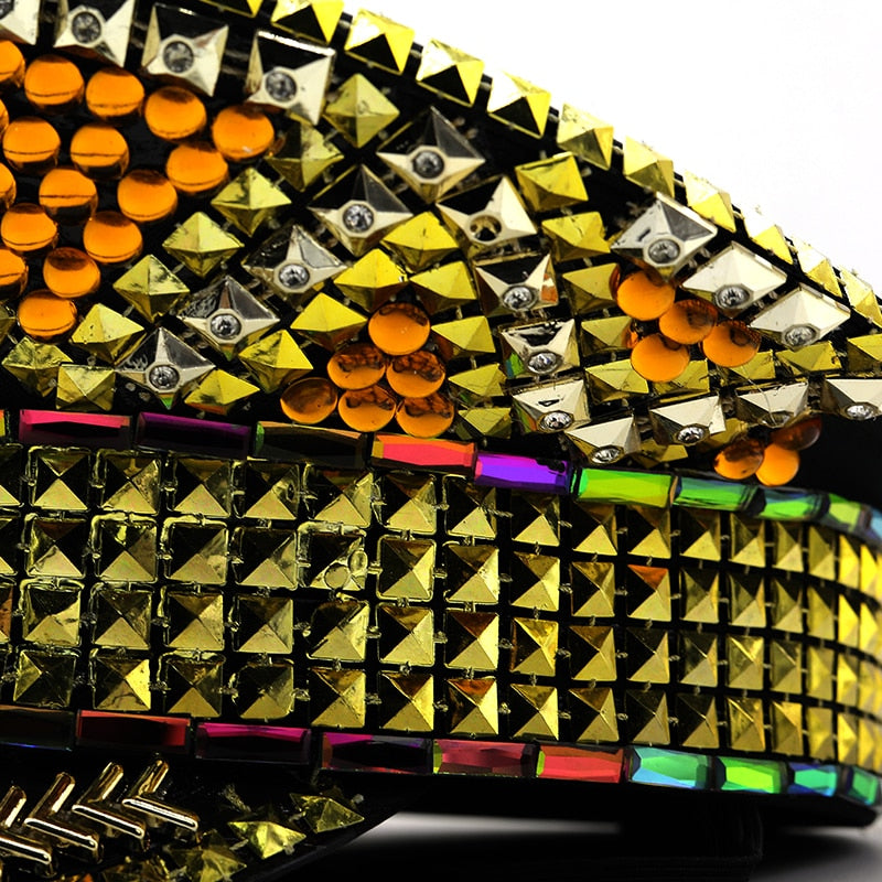 LENA Luxury Rhinestone Party Hat