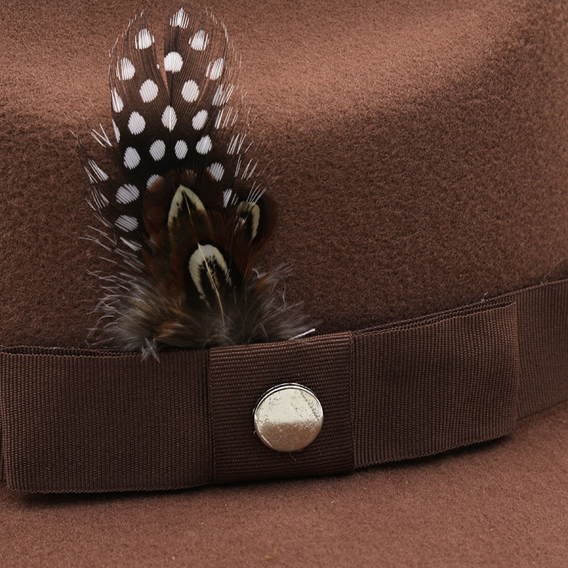 YUVONNA Fedora Hat