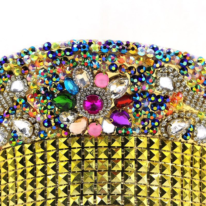 YARAH Luxury Rhinestone Party Hat
