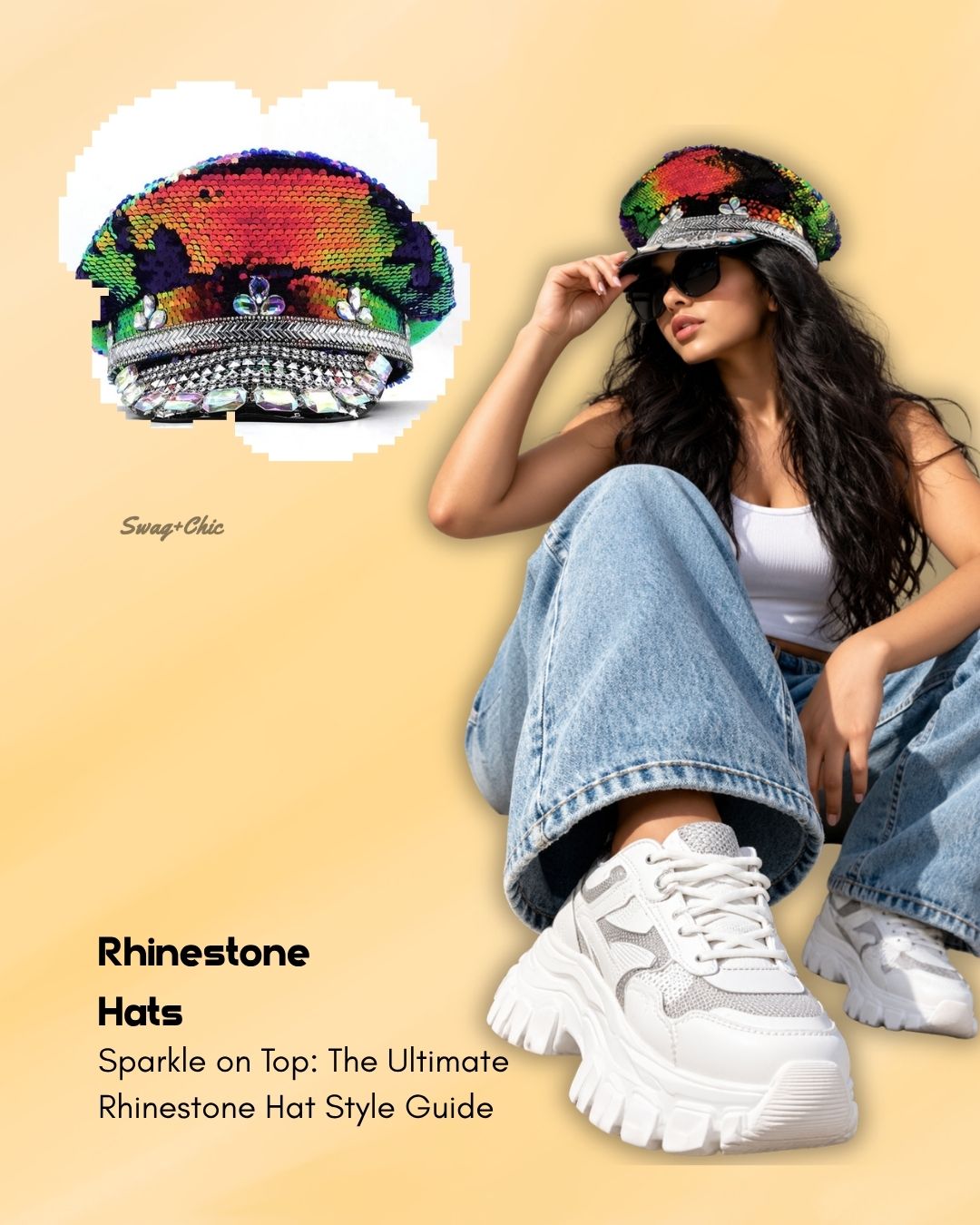 Rhinestone Hats Are Having a Moment: How to Style Sparkle, Glamour & Confidence