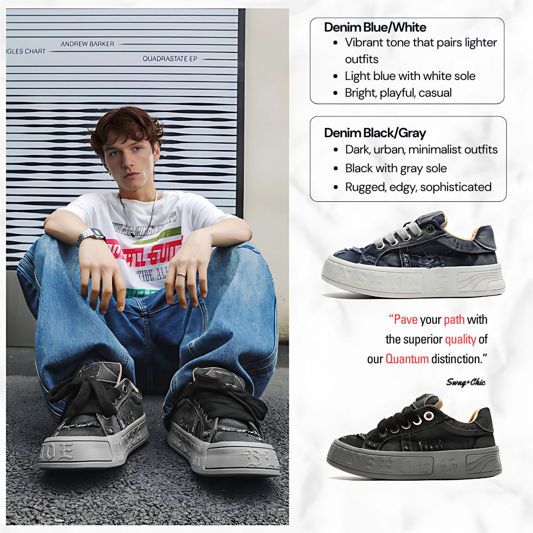 "Quantum Burst X9X Sneakers: Elevate Your Style with Innovation"
