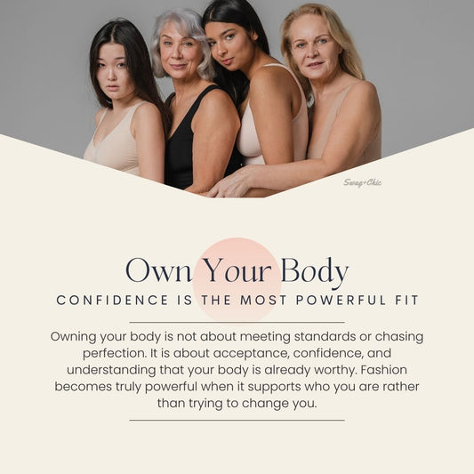 OWN YOUR BODY: Your body is not something to fix. It is something to honor.