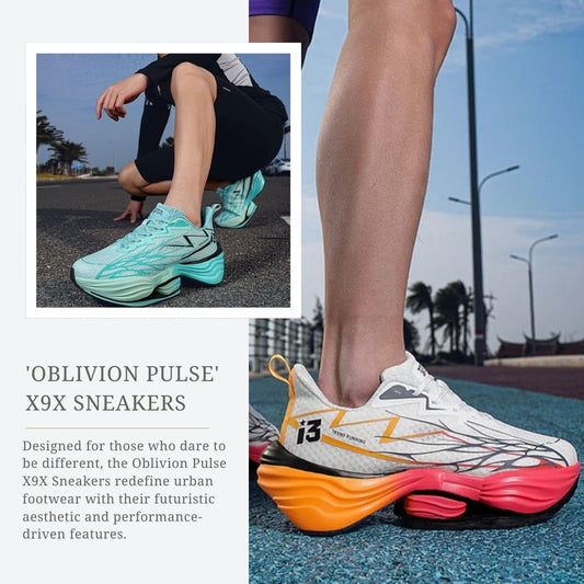 Oblivion Pulse X9X Sneakers: Futuristic Style Meets High-Performance Innovation