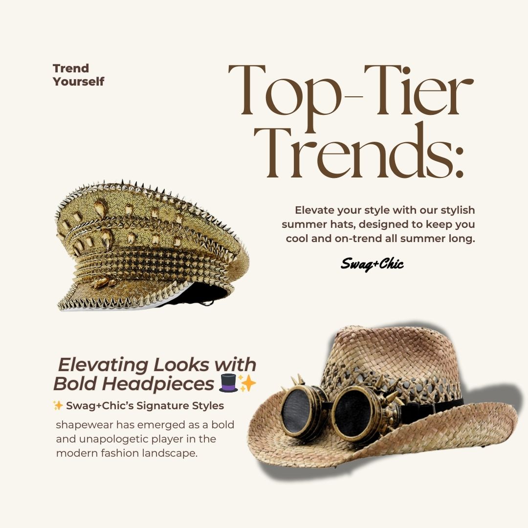 Top-Tier Trends: Elevating Looks with Bold Headpieces 🎩✨