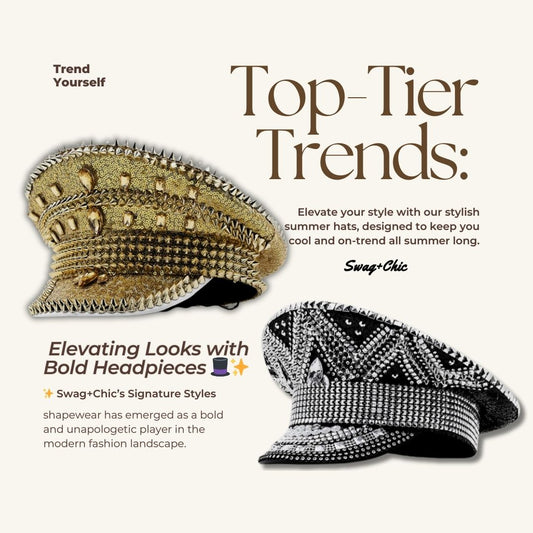 Top-Tier Trends: Elevating Looks with Bold Headpieces 🎩✨ form Swag+Chic
