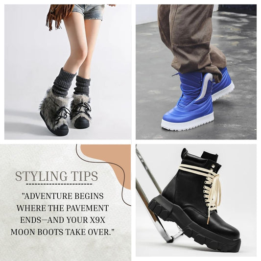Adventure Begins Where the Pavement Ends and Your X9X Moon Boots Take Over
