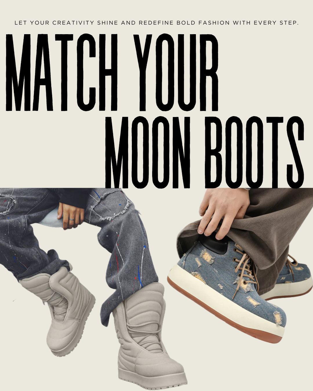 The Perfect Style Tricks to Match Your Swag+Chic Moon Boots Effortlessly