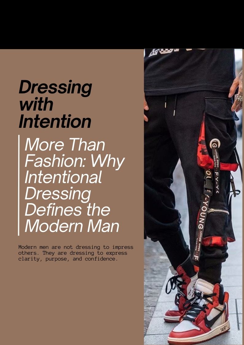 Dressing with Intention: How Modern Men Are Redefining Everyday Style.