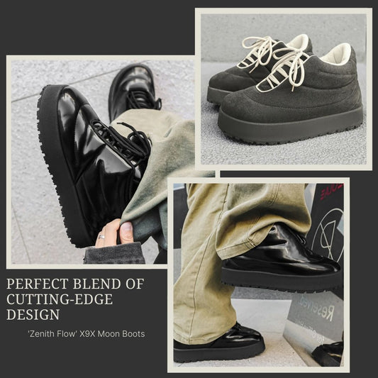 Step Into the Future with the 'Zenith Flow' X9X Moon Boots