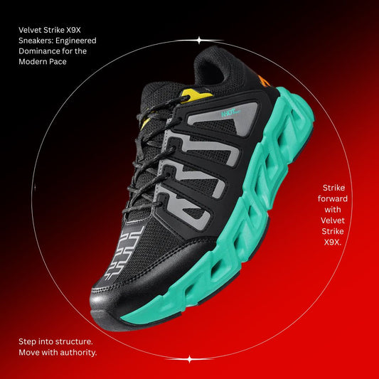 Velvet Strike X9X Sneakers: Engineered Dominance for the Modern Pace