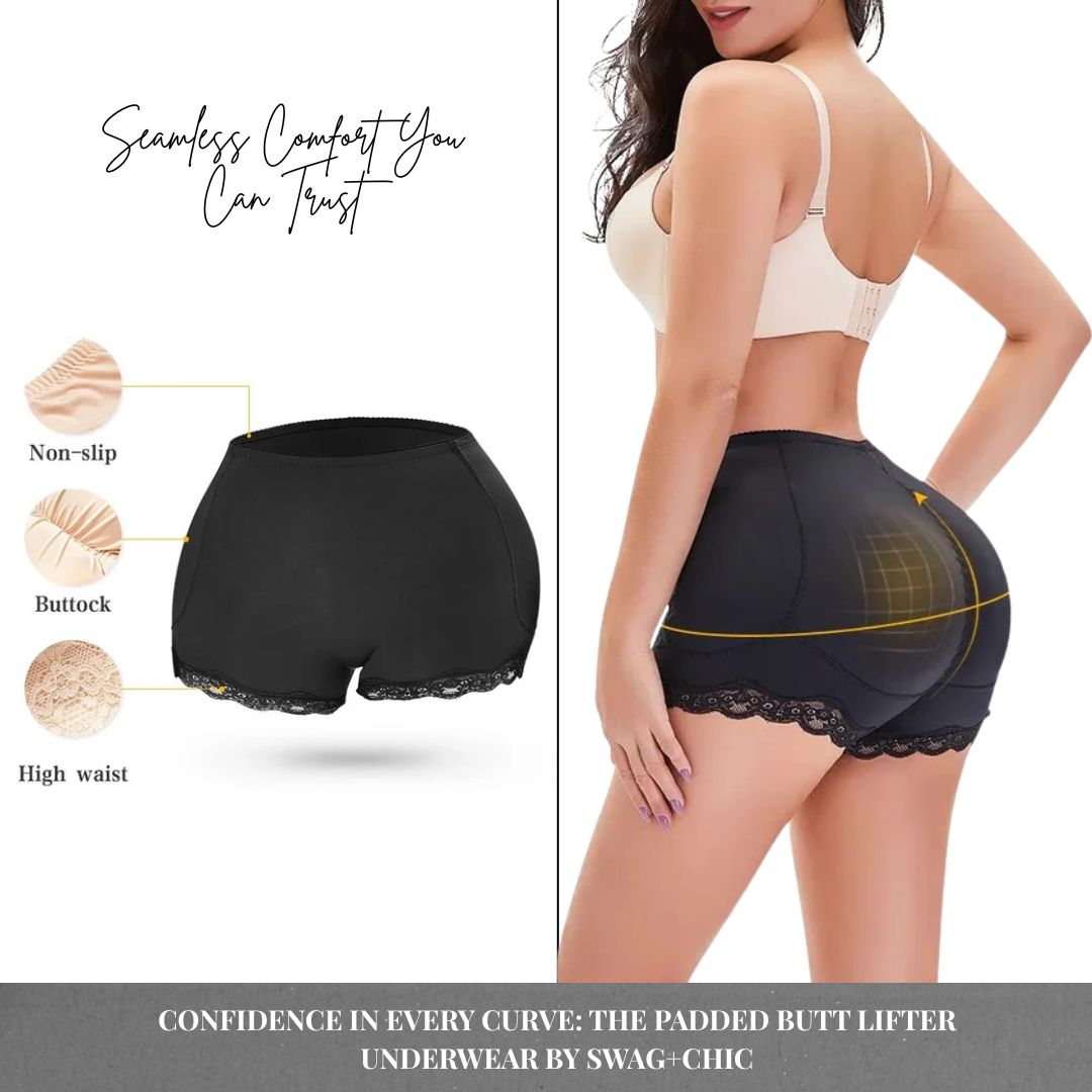 Confidence in Every Curve: The Padded Butt Lifter Underwear by Swag+Chic