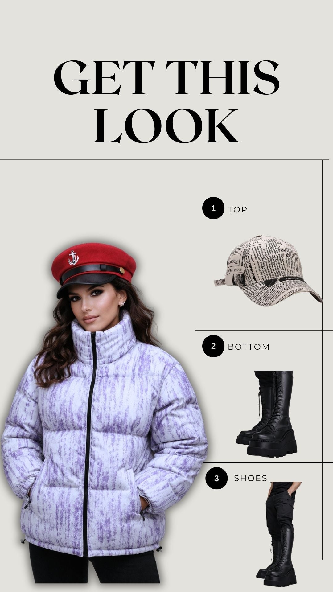 Get This Look: Elevated Edge from Head to Toe