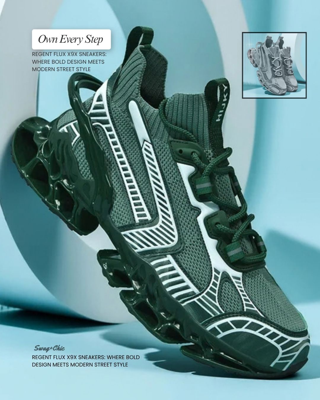 REGENT FLUX X9X SNEAKERS: WHERE BOLD DESIGN MEETS MODERN STREET STYLE