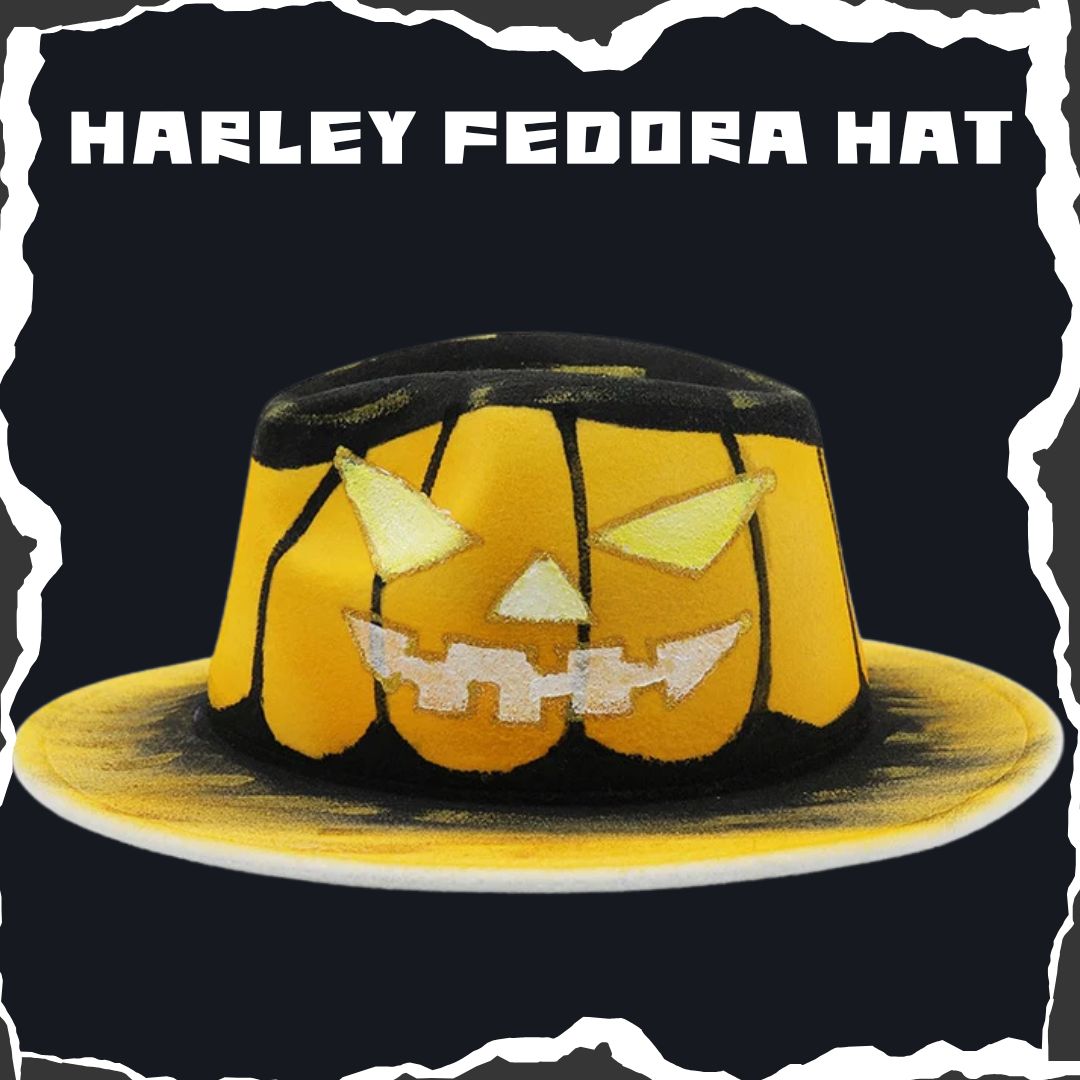 HARLEY Fedora Hat from the Swag+Chic Collections: Your Halloween Style Essential