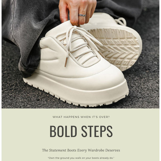 Bold Steps: Own the Ground You Walk On Your Boots Already Do