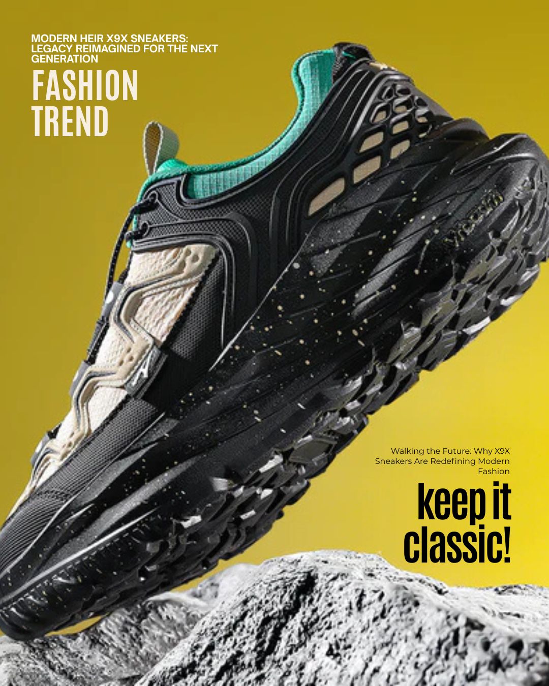 Future-Ready Fashion: The Appeal of X9X Sneakers