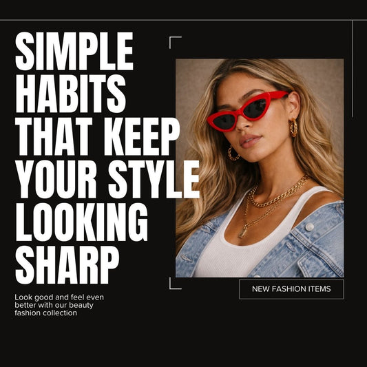 Simple Habits That Keep Your Style Looking Sharp.