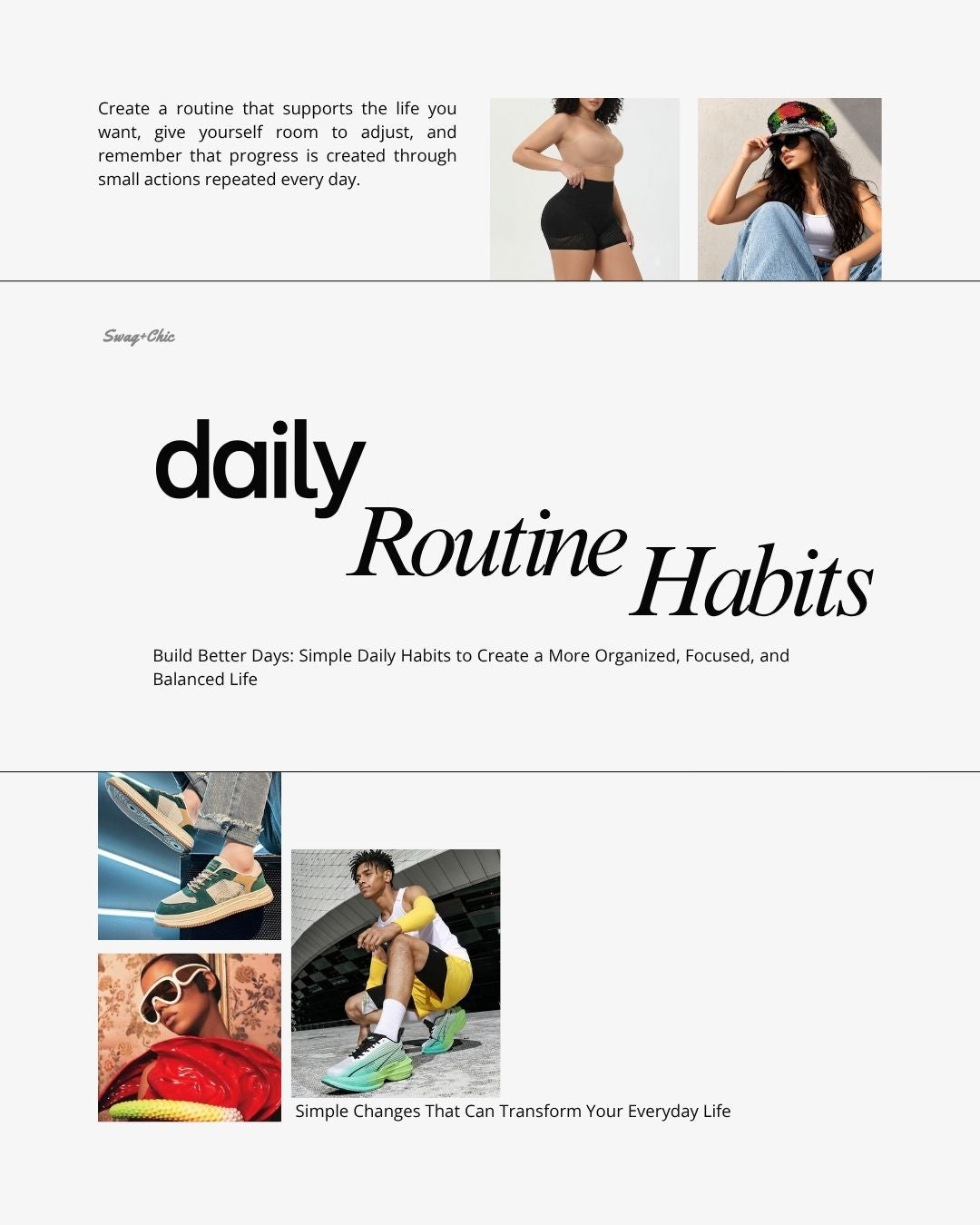 Daily Routine Habits: Simple Changes That Can Transform Your Everyday Life