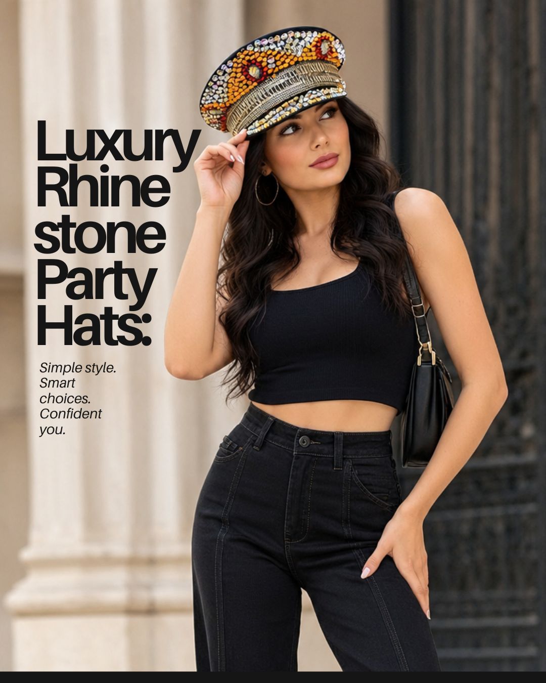 Luxury Rhinestone Party Hats: The Ultimate Statement Accessory for Every Celebration
