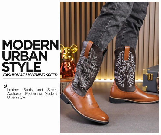 Leather Boots and Street Authority: Redefining Modern Urban Styl