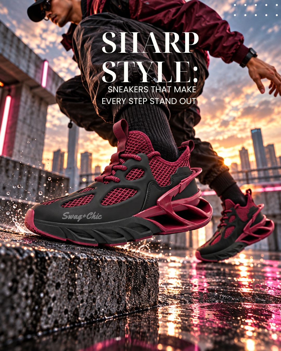 SHARP SNEAKER STYLE: MAKE EVERY STEP A BOLD STATEMENT OF CONFIDENCE