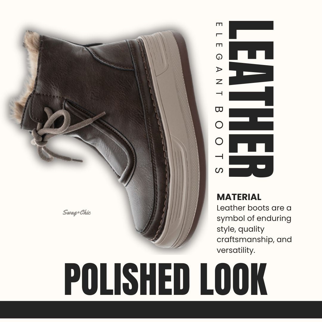 Elegant Leather Boots: Timeless Craftsmanship for Modern Fashion