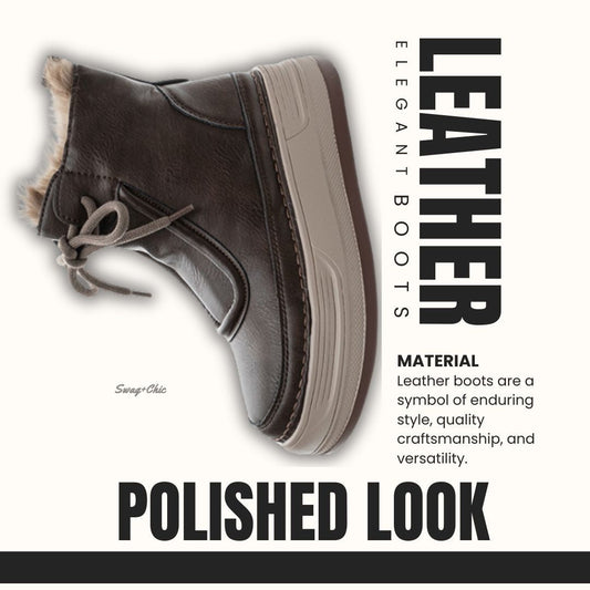 Elegant Leather Boots: Timeless Craftsmanship for Modern Fashion