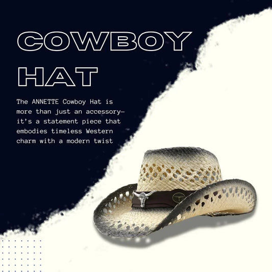A Blend of Timeless Style and Everyday Comfort With ANNETTE Cowboy Hat