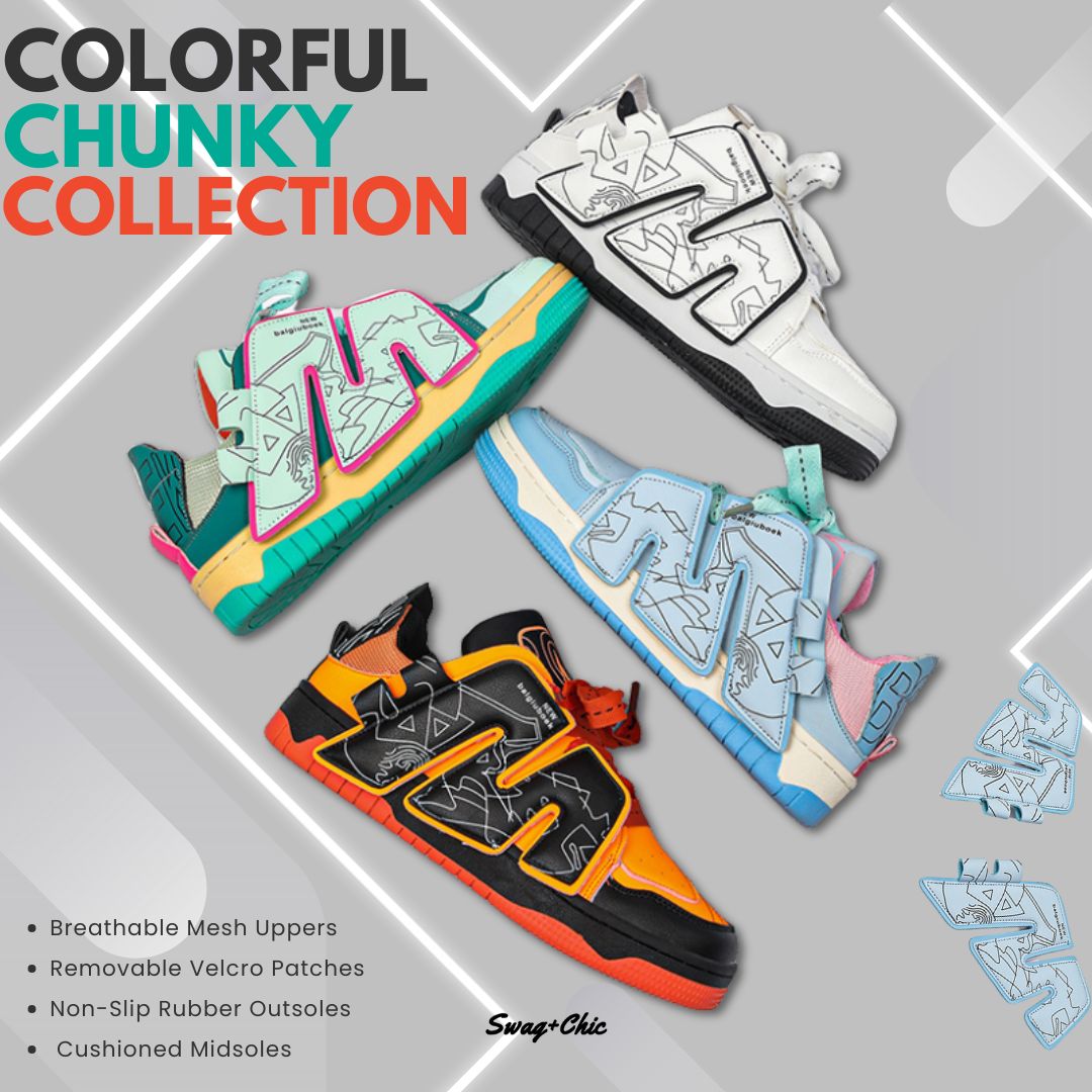 LIYAH Chunky Sneakers: Bold Style Meets Unmatched Comfort