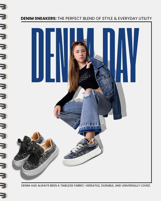 Denim Sneakers: The Perfect Blend of Style, Comfort, and Everyday Utility