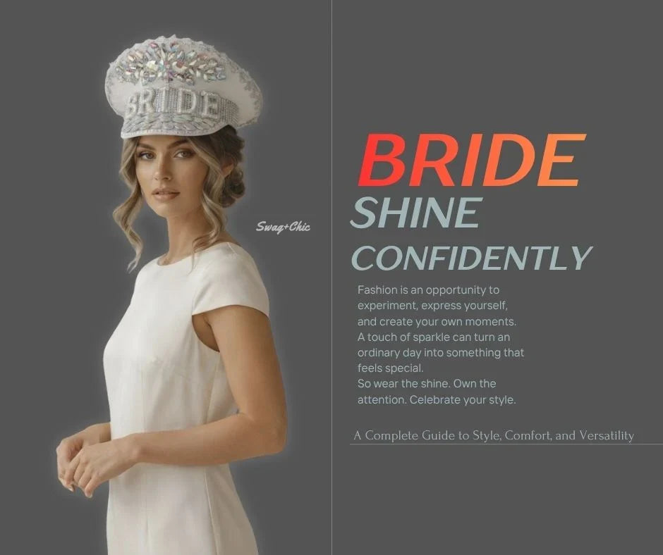 Rhinestone Bride Hat: The Ultimate Statement Accessory for Glamorous Bridal Celebrations