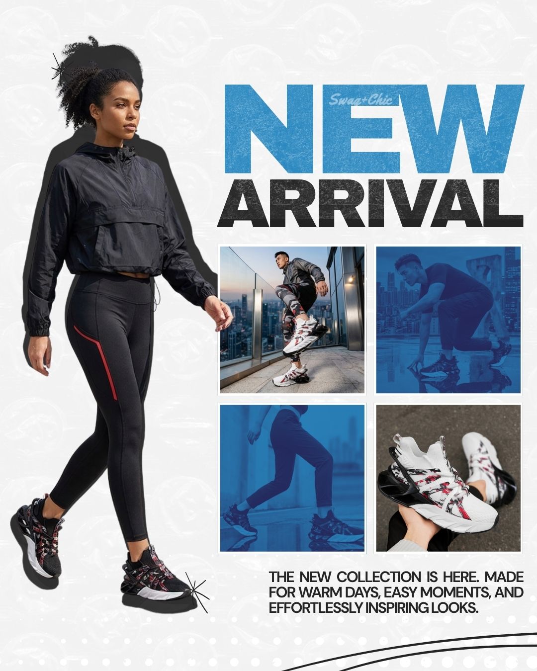The New Swag+Chic Collection: Discover Bold X9X Sneakers, Contemporary Fashion, Standout Designs & a Fresh New Era of Everyday Style